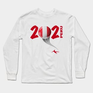 Peru Copa America Soccer 2021 Long Sleeve T-Shirt